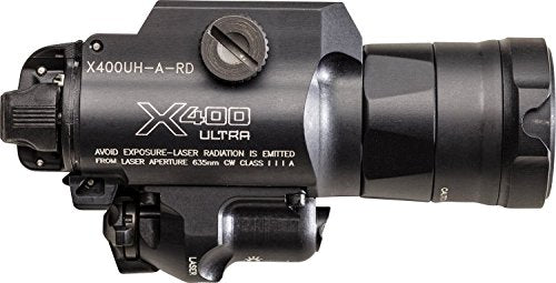 SureFire X400UH Ultra Weaponlight 600 Lumens Red Laser