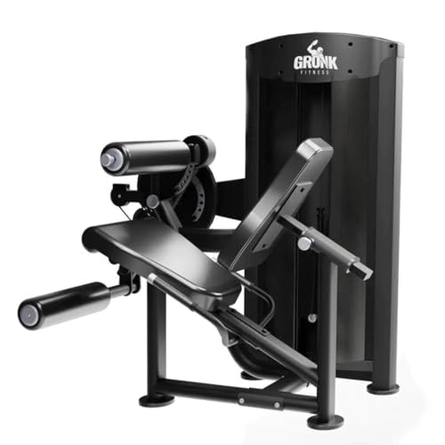 Gronk Fitness Selectorized Dual Leg Extension/Leg Curl Black