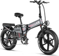 W Wallke Electric Bike Adults Folding 1000W 48V 36Ah Gray