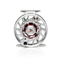 Hatch Outdoors Iconic Fly Reel 7 Plus (7-9wt) Clear/Red