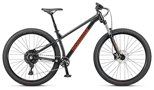 Mongoose Switchback 3 Mountain Bike 10-Speed Drivetrain 29-Inch Matte Black