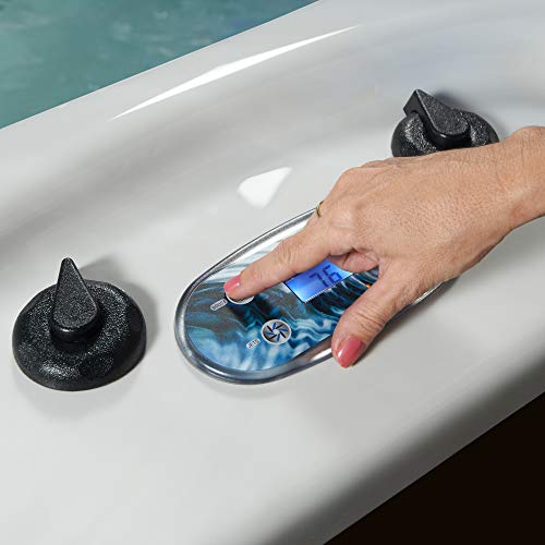 Essential Hot Tubs 50-Jet Polara Hot Tub Redwood