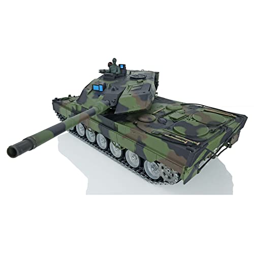 TOUCAN RC HOBBY Henglong 1/16 Leopard2A6 RC Tank Metal Tracks