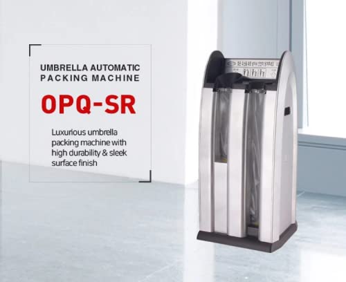 Omnipack Automatic Wet Umbrella Wrapper Packing Machine Silver