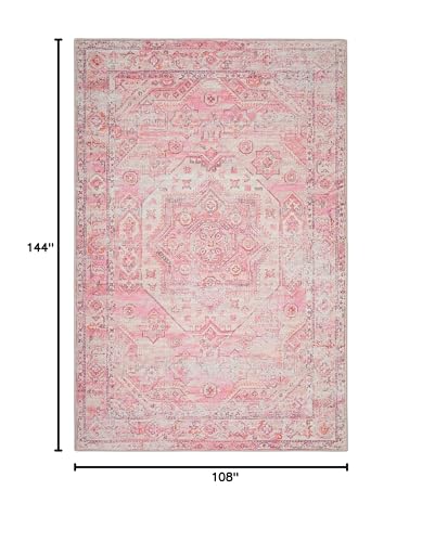 Dalyn Rugs Jericho JC5 Area Rug 9' x 12' Rose