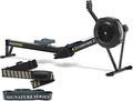 Certified Brands Concept2 RowErg Indoor Rowing Machine with PM5 Monitor | Adjustable Air Resistance with Garmin HRM-Dual Heart Rate Monitor Black