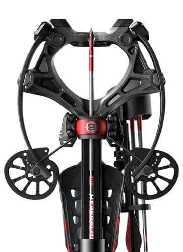 BARNETT Hyper Raptor Crossbow Package with 4x36 Scope, 3 HyperFlite Arrows Black