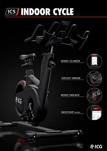 Life Fitness ICG Group Exercise Bike IC5 Matte Slate