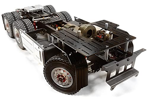 Integy Billet Machined Rolling Chassis for Custom 1/14 Semi-Tractor Truck Gun Color
