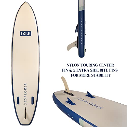 ISLE Explorer Inflatable Stand Up Paddle Board Palm/Seafoam