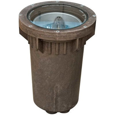 Dabmar Lighting Fiberglass In-Ground Well Light Bronze Finish 14