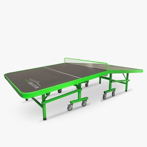 AIR SOCCER Futtable Foldable Soccer Table for Kids & Adults Green