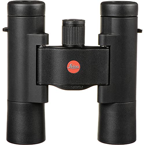 Leica 10x25 Ultravid BR Binoculars Black with Backpack, Monopod, Cleaning Set, Cap Keepers, Neck Strap