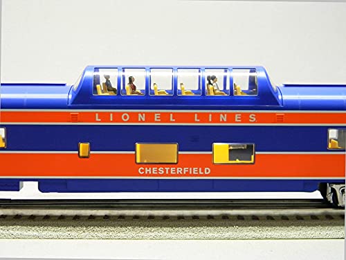 Lionel VISTAVISION Dome Passenger Car O Gauge Chesterfield