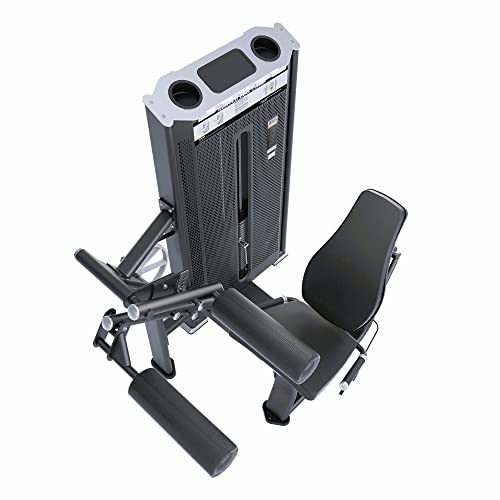 MiM USA Prestige Pro Commercial Dual Leg Extension and Leg Curl Machine Black