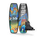 Liquid Force 2024 Fury 120cm Wakeboard with Rant Wakeboard Bindings Package Multi
