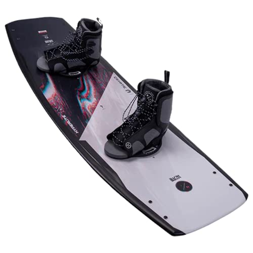 Hyperlite Cryptic Mens Wakeboard 138 W/Remix Bindings Black/White