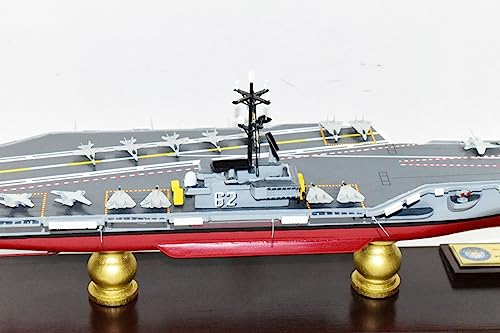 Squadron Nostalgia LLC USS Independence CV-62 Aircraft Carrier Scale Model Mahogany Multi-Colored