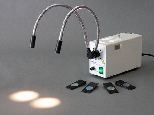 AmScope 150W Fiber Optic Microscope Light Illuminator