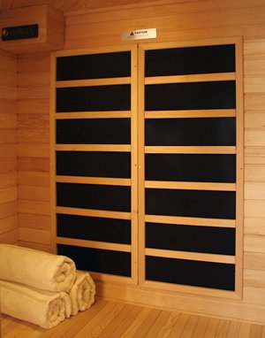 Heat Wave Buena Vista SA2402 1 Person Infrared Sauna with 5 Carbon Heaters