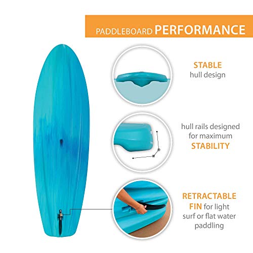 Lifetime Horizon 100 Stand-Up Paddleboard 2 Pack Bahama Fusion