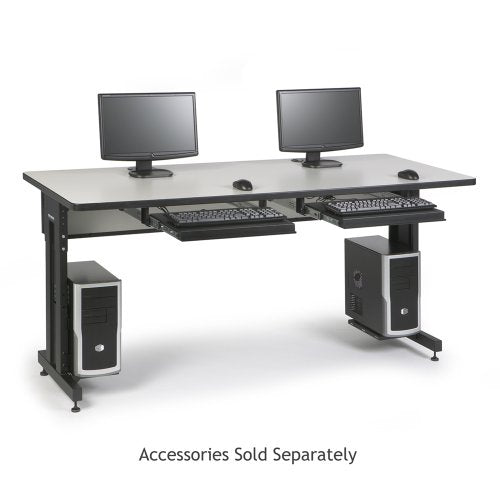 Kendall Howard 72" W x 30" D Training Table Black
