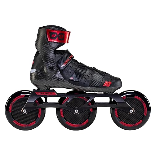 K2 Redline 125 Men's Inline Skates Black/Red 10.5