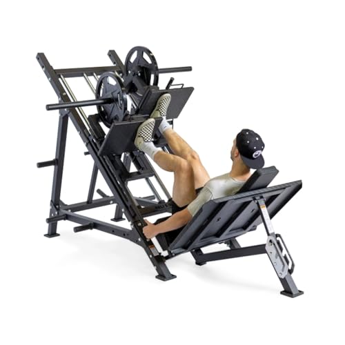 Bells of Steel Leg Press Hack Squat Machine Black