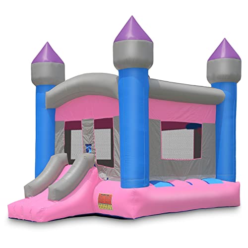 Cloud 9 Commercial Grade Princess Castle Bounce House 100% PVC 13'x13' Multicolor