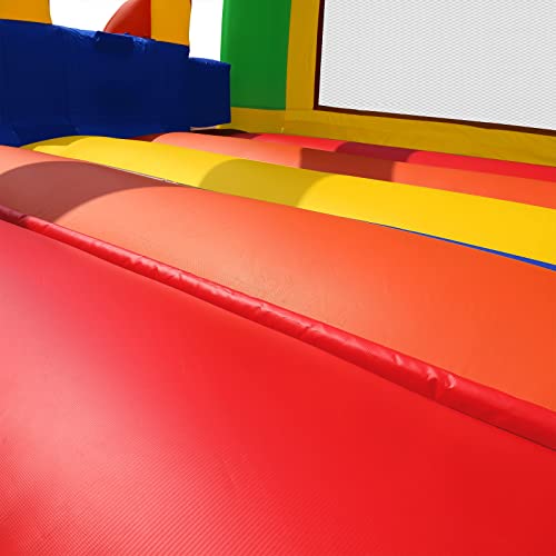 Cloud 9 Commercial Mega Party Bouncer Double Slide Castle Multicolor