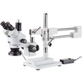 AmScope Professional Trinocular Stereo Zoom Microscope 7X-180X Multi