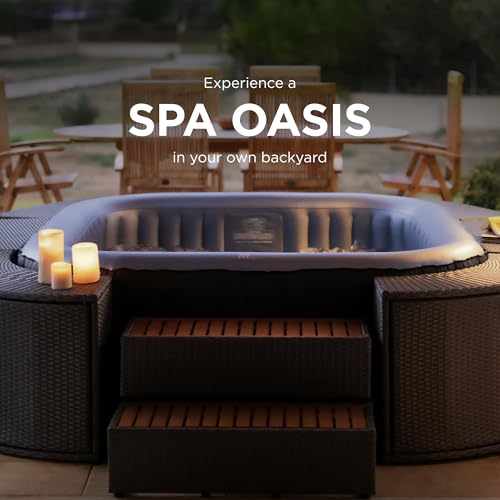 M Spa Tekapo 6-Person Square Hot Tub with Air Jet System and Thermal Cover