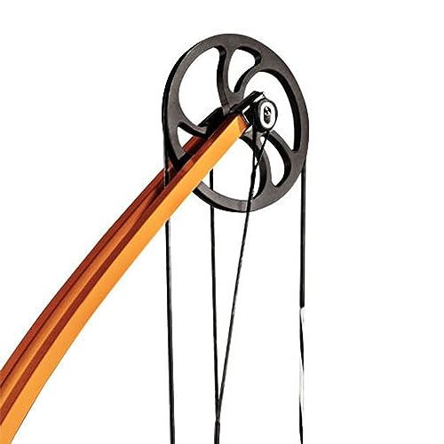 GENESIS Original Adjustable Preassembled Right-Handed Compound Bow for Beginners and Experts Orange