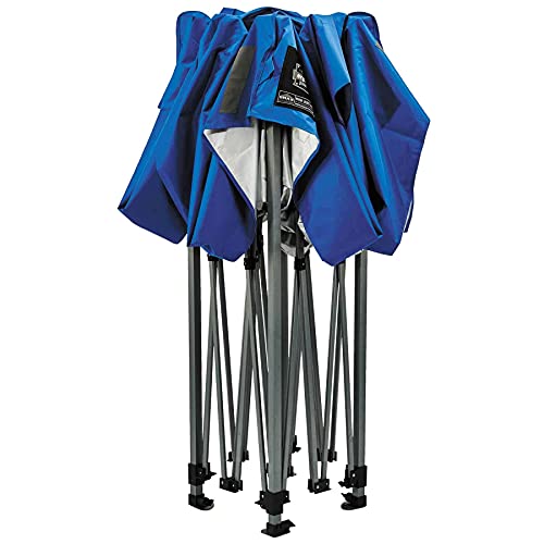 Ergodyne Shax 6051 Pop Up Canopy Kit with Weight Bags & Side Panels 10' x 10' Blue