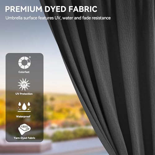 YITAHOME 12x16ft Hardtop Gazebo with Nettings and Curtains Gray
