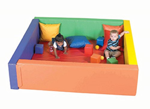Children's Factory Lollipop Play Yard Rainbow Play Mat