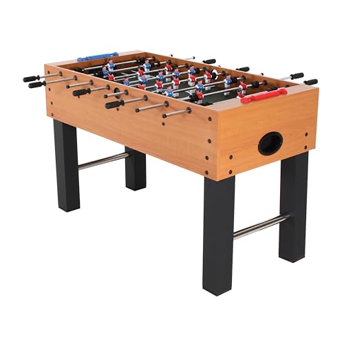 American Legend Charger 52” Foosball Table with Abacus Scoring and Ball Return Brown
