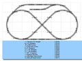 FastRack Anna's SIDING Track Layout Train Pack 4' x 8' O Gauge