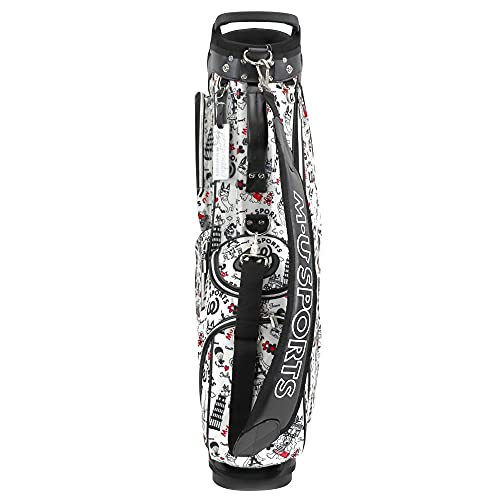 MU Sports 703W7155 Stand Bag White
