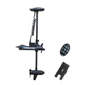 AQUOS 12V 55LBS Bow Mount Trolling Motor with Remote Control and Quick Release Bracket Black