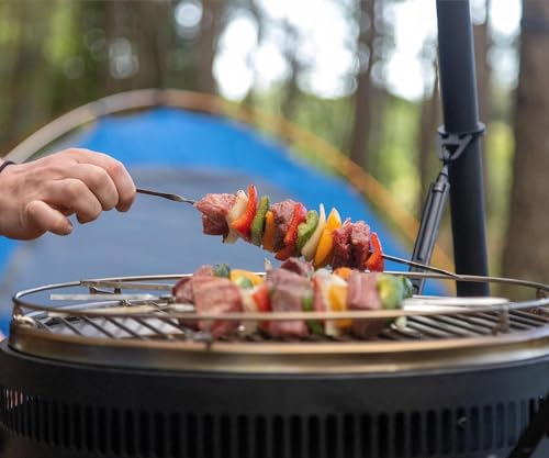 Certified Brands Burch Barrel Son of a Burch Portable Tripod Grill with Charcoal 20lbs