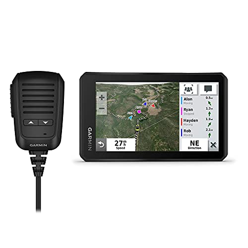 Garmin Tread Powersport Off-Road Navigator with Group Ride Radio, 5.5" Display Black (Renewed)