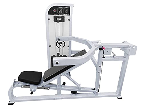 French Fitness Shasta Chest/Shoulder Multi Press Silver