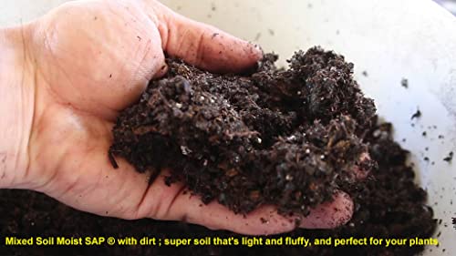 Soil Moist SAP Water Storing Crystals Polymer Small Granular 20-100 Mesh White