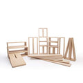 Guidecraft Outdoor Hollow Blocks 25-Piece Set STEM Learning Game