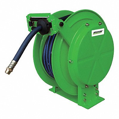 Speedaire Hose Reel 3/8in. (F)NPT 100 ft. 300 psi Green