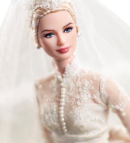 Barbie Princess Grace Kelly Silkstone Bride Gold