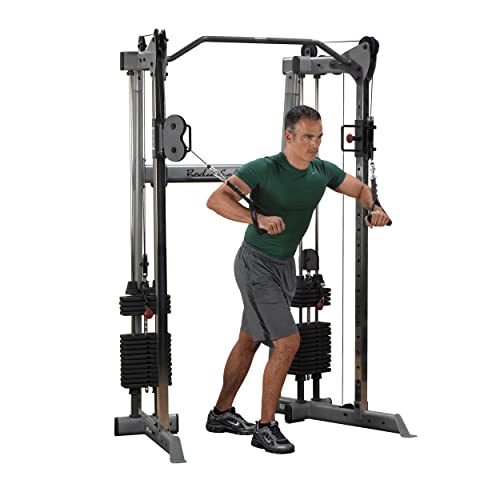 Body-Solid Functional Training Center Dual 310 lbs. Weight Stacks Grey