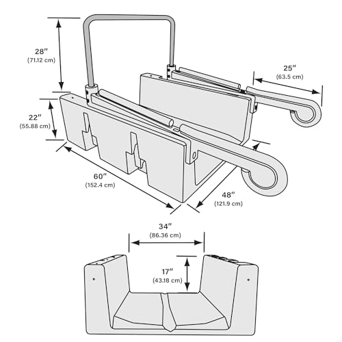 YAKport Personal Kayak Launch Station for Docks Tan