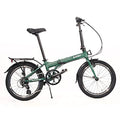 ZiZZO Forte Heavy Duty Folding Bike 20-Inch Green 8